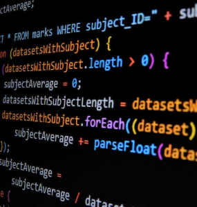 A photo of a node.js-scipt.
