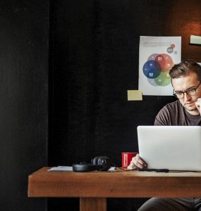 Web Designer With Laptop
