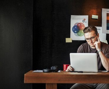 Web Designer With Laptop
