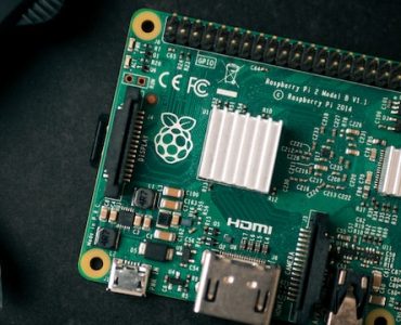 Raspberry Pi on the table