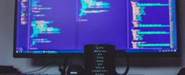 Coding witch cup of coffe