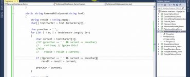 Process of  C# remove spaces from string