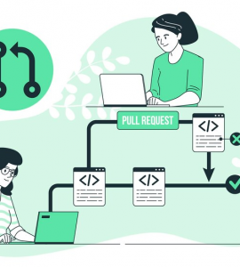 Pull Request Illustration