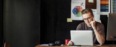 Web Designer With Laptop