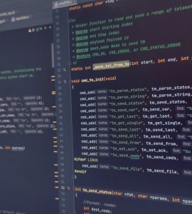 Screen with C# code