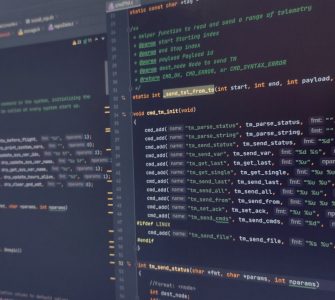Screen with C# code