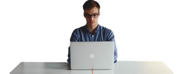Person Coding on laptop