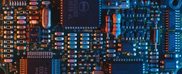 Motherboard on the table